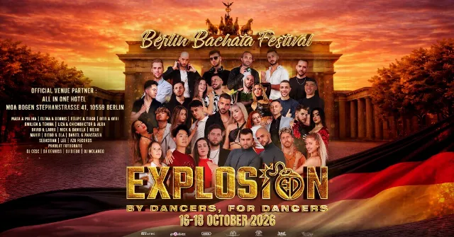 Explosion Berlin Bachata Festival 2026 – 4th Edición