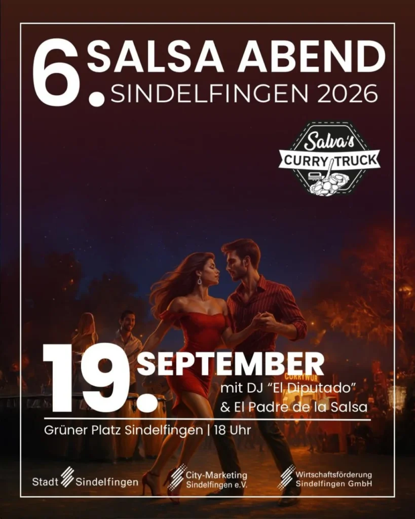 6. Salsa Abend Sindelfingen 2026 – Salsa and Bachata