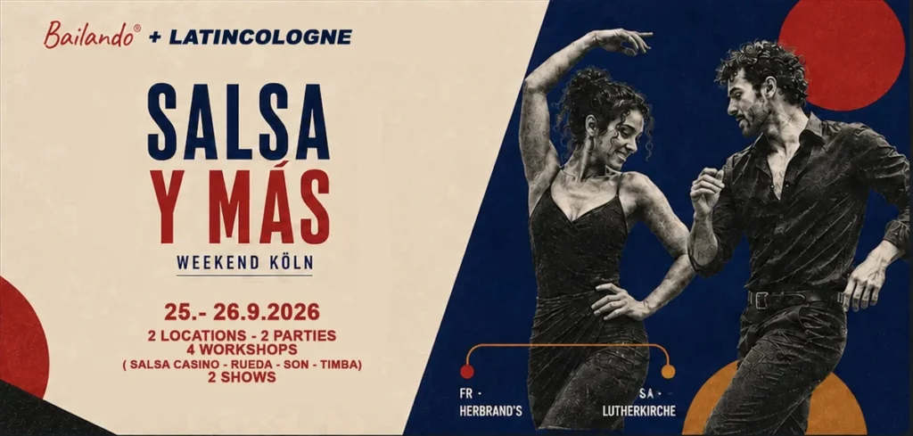 Salsa y mas Weekend – 25. + ! – Salsa in Köln (Koeln)
