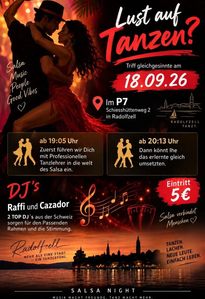 Salsa Night – Lust auf Tanzen? (Radolfzell am Bodensee)