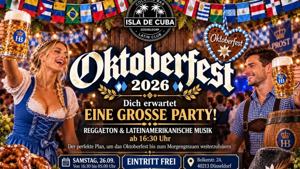OKTOBERFEST LATINO (ISLA DE CUBA BAR Düsseldorf)