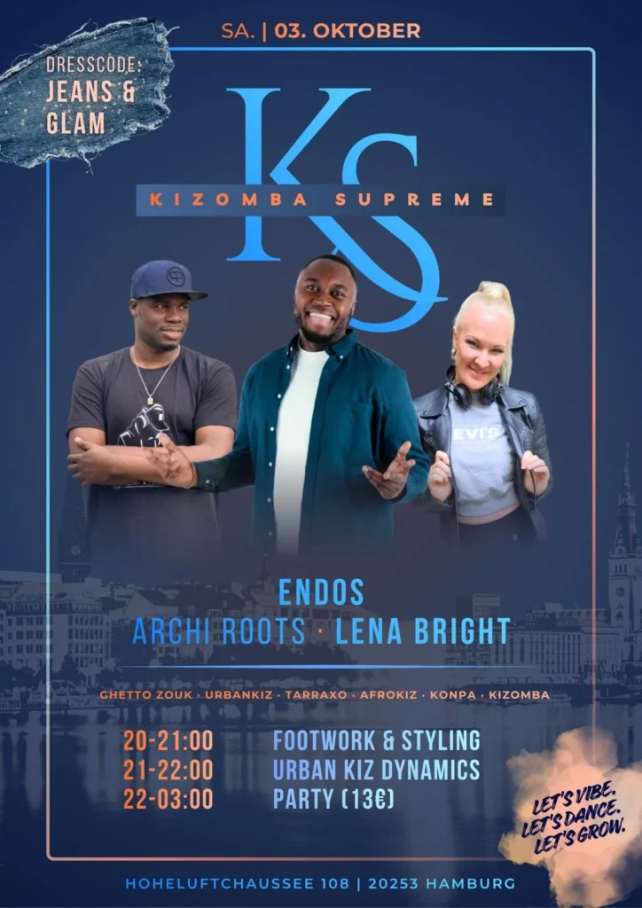 Kizomba Supreme meets ENDOS – Kizomba in Hamburg