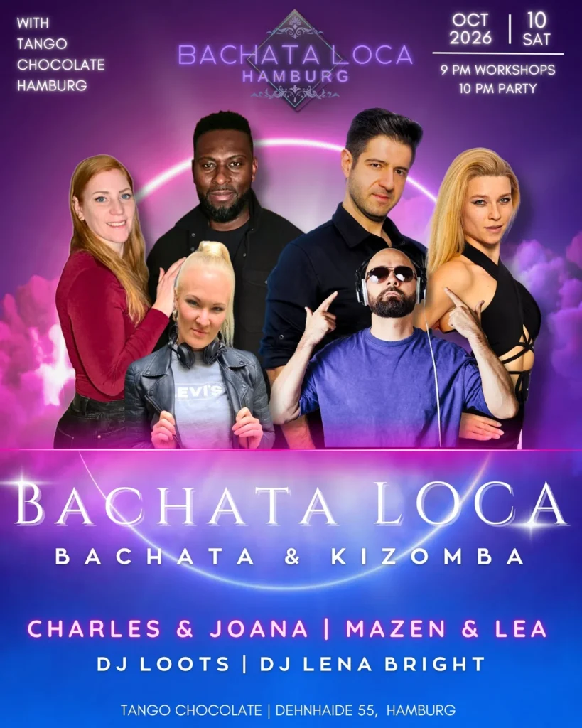 BACHATA LOCA HAMBURG (one-time) Date Change to – Bachata