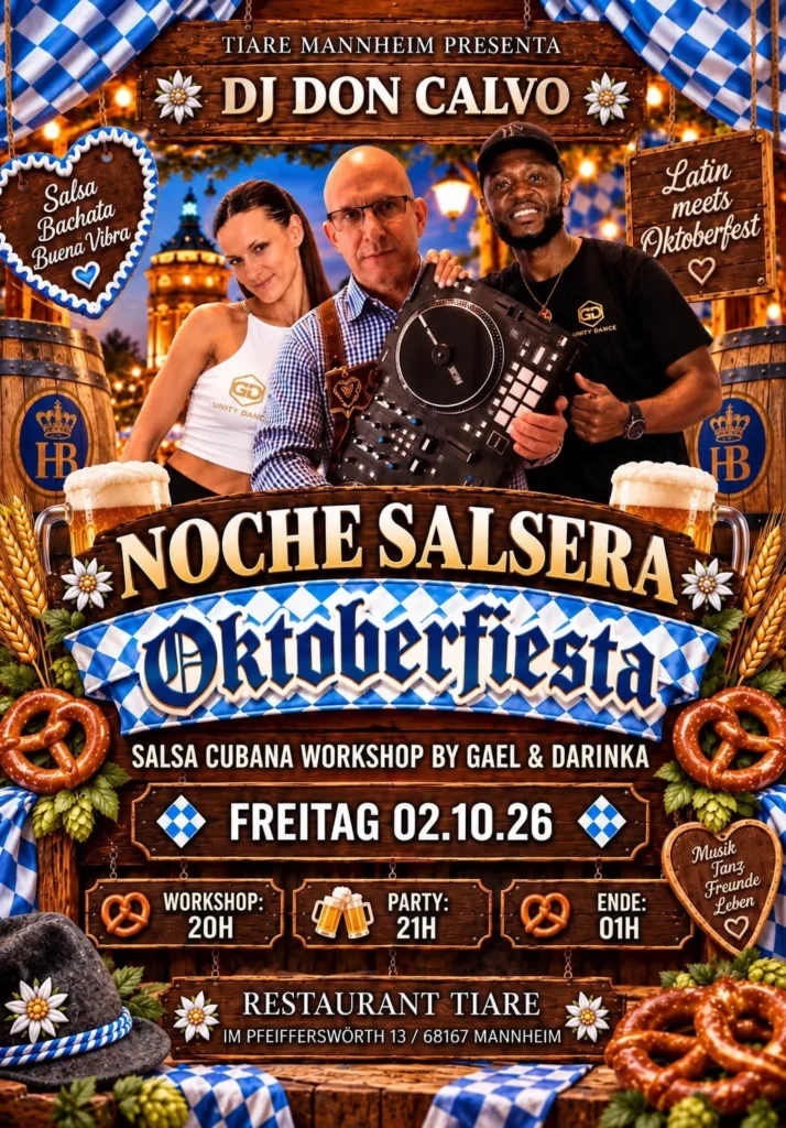 02/10/26-NOCHE SALSERA-OKTOBERFIESTA (Tiaré Mannheim)