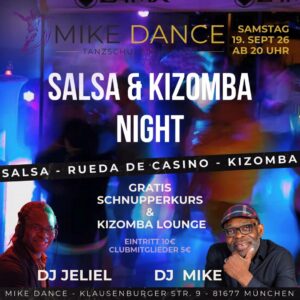 MIKE DANCE prasentiert: SALSA & KIZOMBA NIGHT