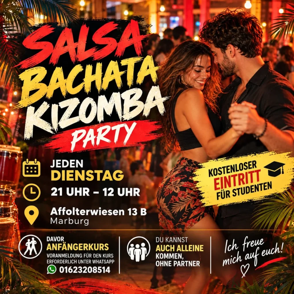 Salsa Bachata Kizomba Party (Marburg)