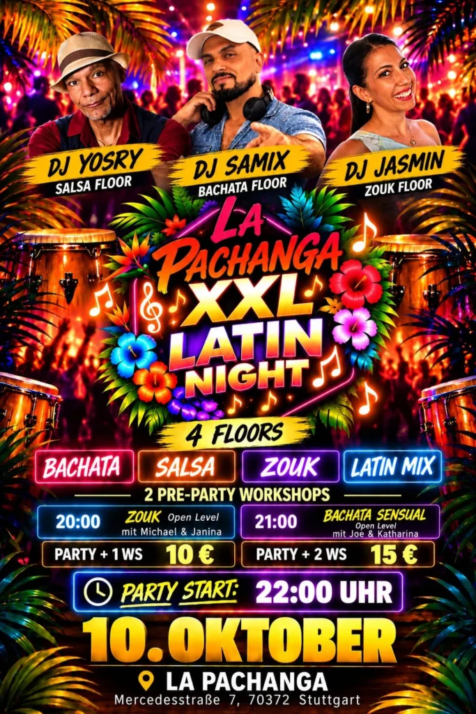 LA PACHANGA XXL LATIN NIGHT (Stuttgart)