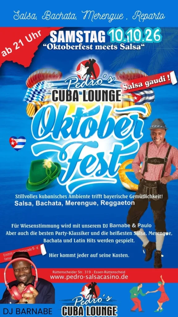 OKTOBERFEST MEETS SALSA (Essen)