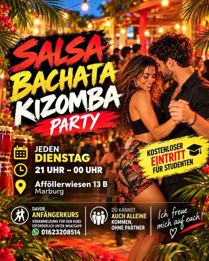 Salsa Bachata Kizomba Party (Marburg)