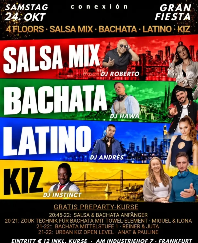 GRAN FIESTA – 4 FLOORS, EINE NACHT! (Frankfurt am Main)