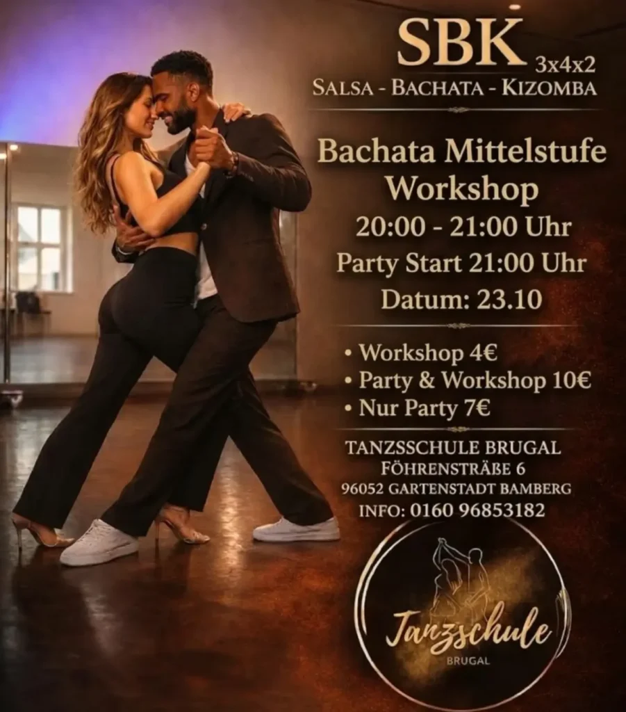 SBK 3x4x2 Salsa – Bachata – Kizomba Party (Bamberg)