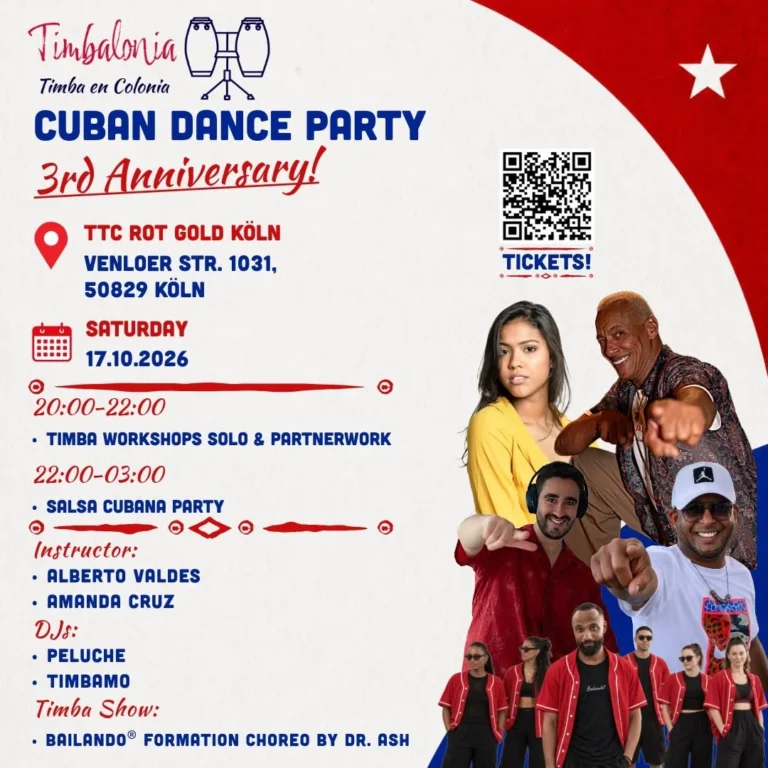 Timbalonia Anniversary Salsa Party – Salsa in Köln (Koeln)