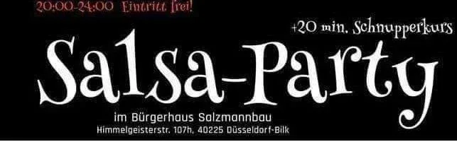 Salsa - Kizomba & Bachata Party im Bürgerhaus Salzmannbau Bi – Salsa, Bachata and Kizomba in Düsseldorf (Duesseldorf)