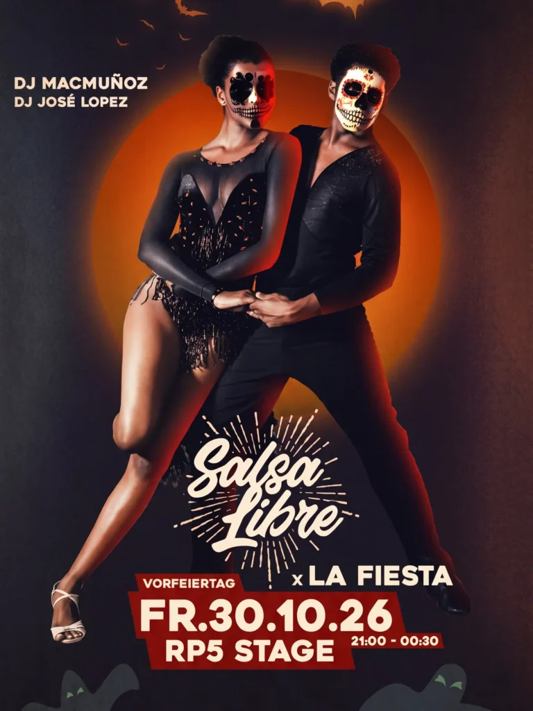 SALSA LIBRE x LA FIESTA – HALLOWEEN EDITION – Salsa and Bachata in Hannover