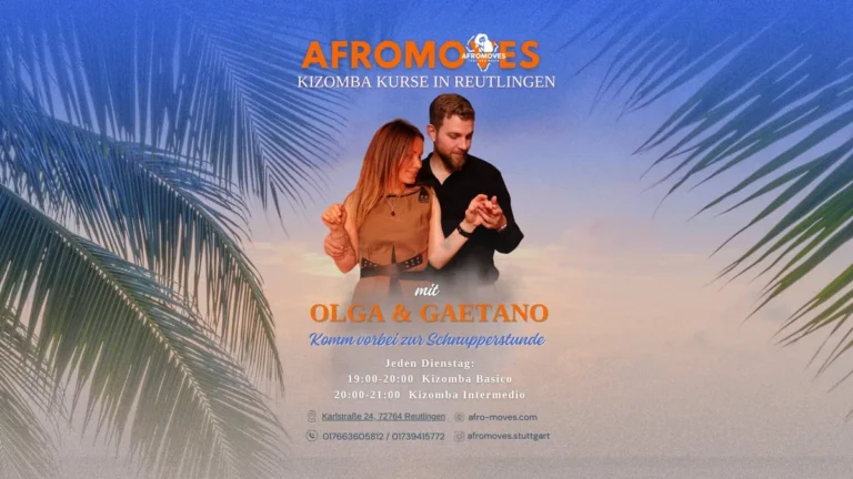 Kostenlose Kizomba Schnupperstunde in Reutlingen! – Kizomba