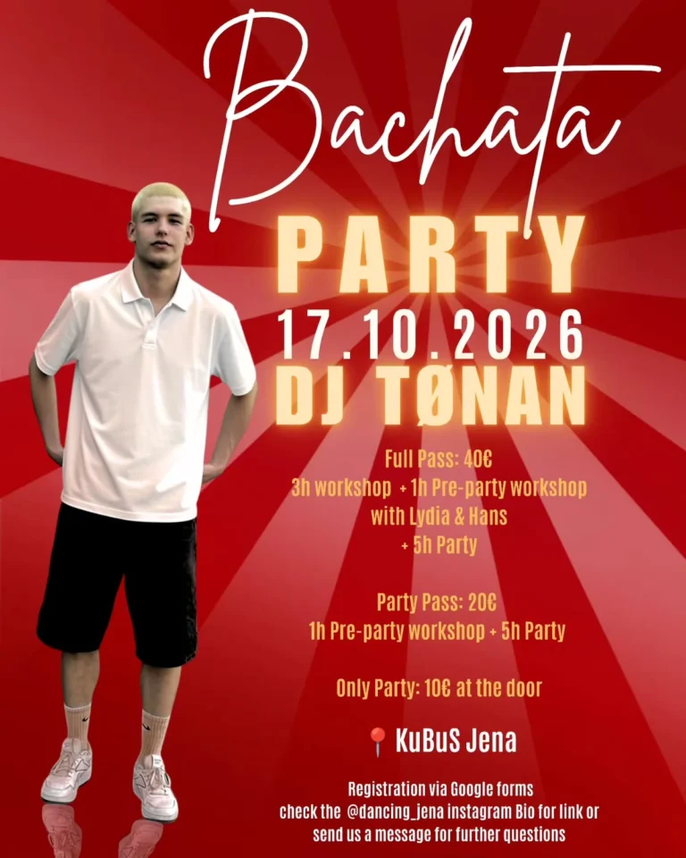 Jena Bachata Day mit Lydia & Hans