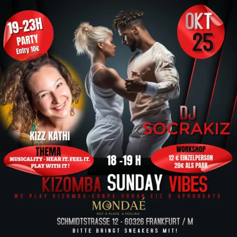 Kizomba Sunday Vibes – Kizomba in Frankfurt am Main