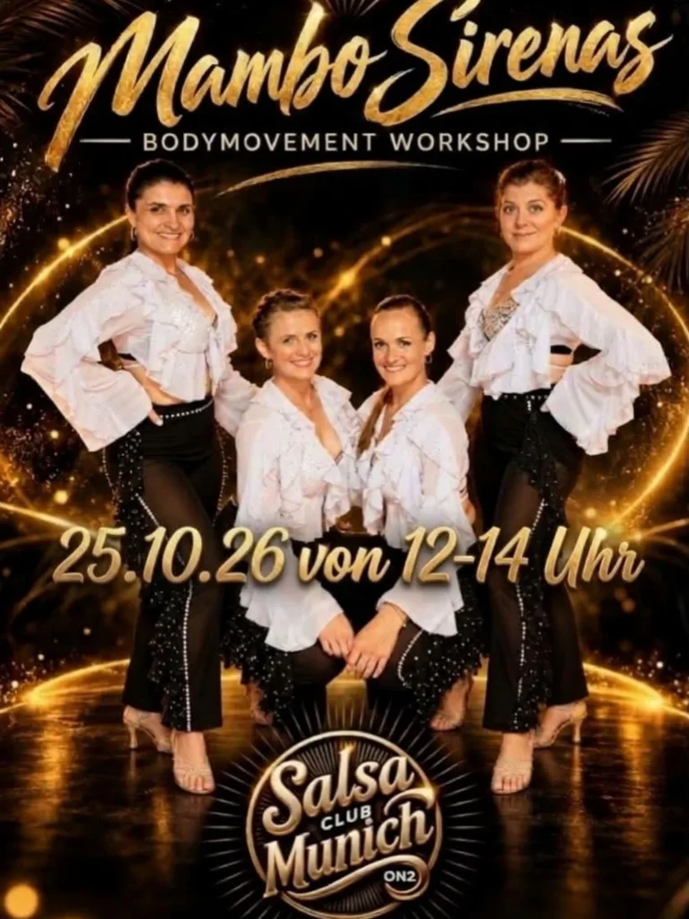 Mambo Sirenas Workshop – Body Movements – Salsa in München (Muenchen)