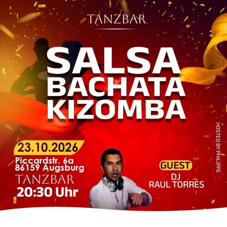 Tanzbar Goes Salsa-Bachata-Kizomba – Salsa, Bachata and Kizomba in Augsburg