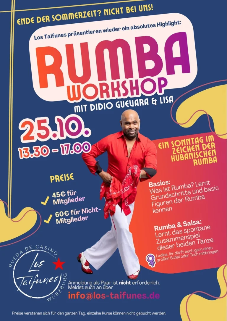 Salsa con Rumba- Workshop – Salsa in Würzburg (Wuerzburg)