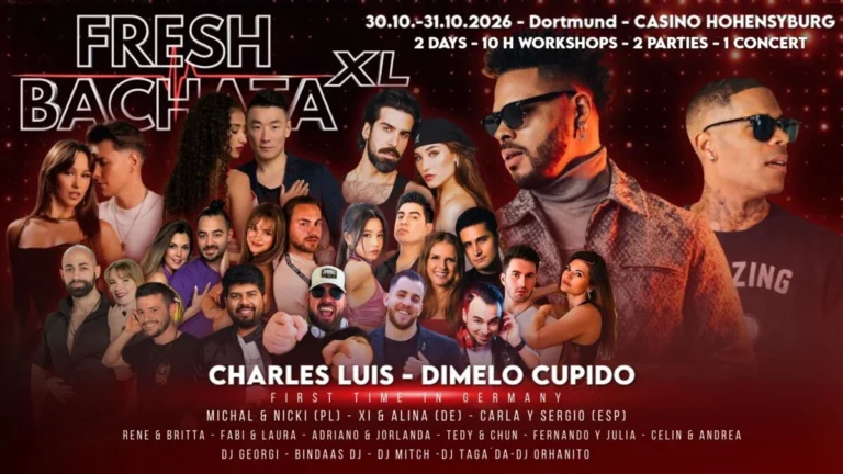 Fresh Bachata Xl – Charles Luis Live – Bachata in Dortmund