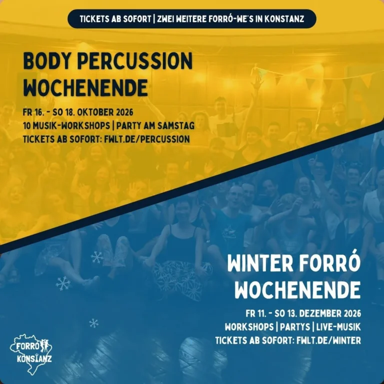 Body Percussion Wochenende – Salsa and Bachata in Konstanz