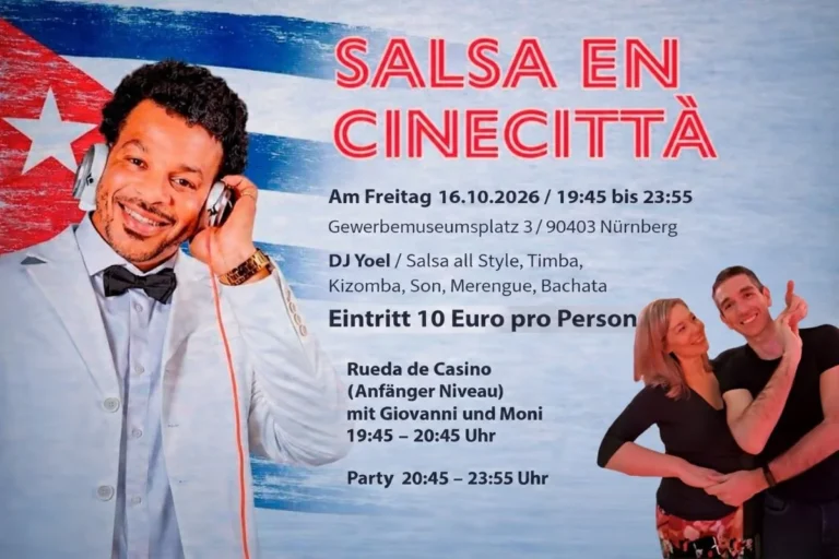 Salsa En CinecittÀ – Salsa, Bachata and Kizomba in Nürnberg (Nuernberg)