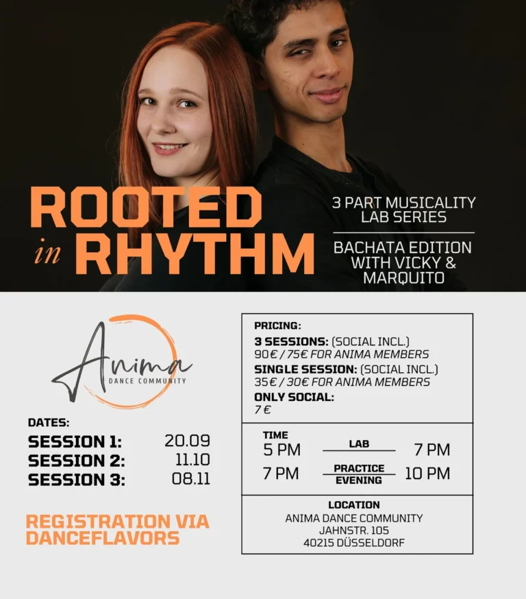 Rooted in Rhythm — Bachata Edition (Session 2) – Bachata in Düsseldorf (Duesseldorf)