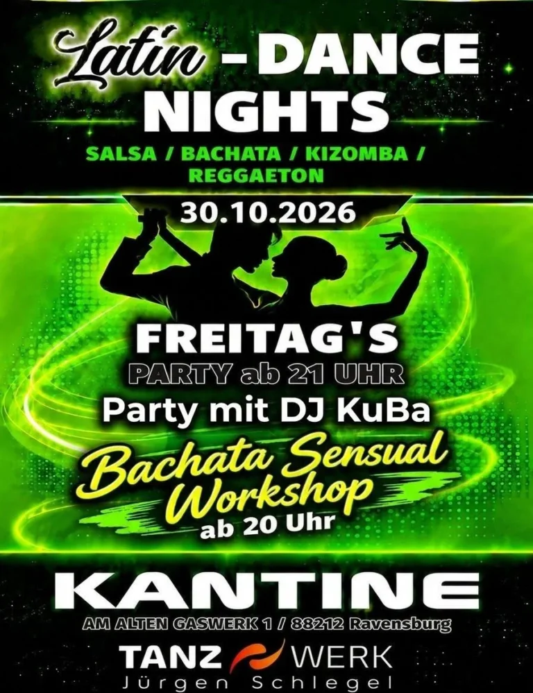 Latin Dance Party mit Yiset - Salsa and Bachata in Euskirchen