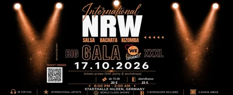 International BIG DANCE GALA NRW XXXL I WE the Latin – Salsa, Bachata and Kizomba in Hilden