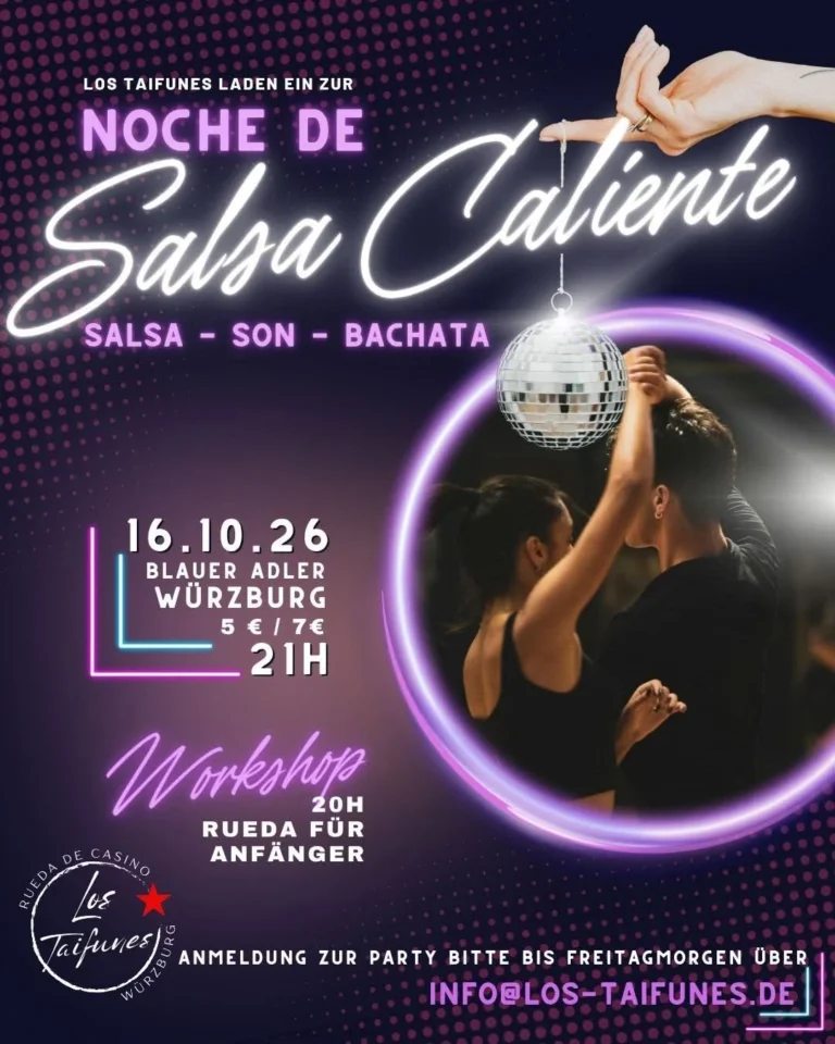 Noche de Salsa caliente – Salsa in Würzburg (Wuerzburg)